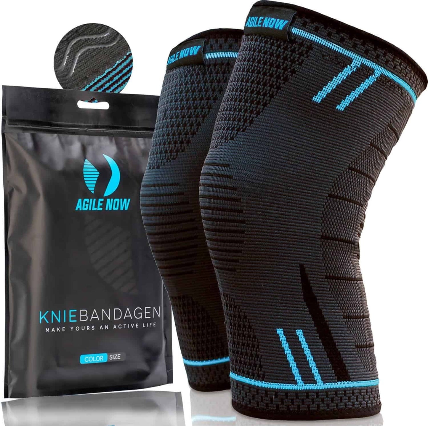 AGILE NOW Kniebandage Basic