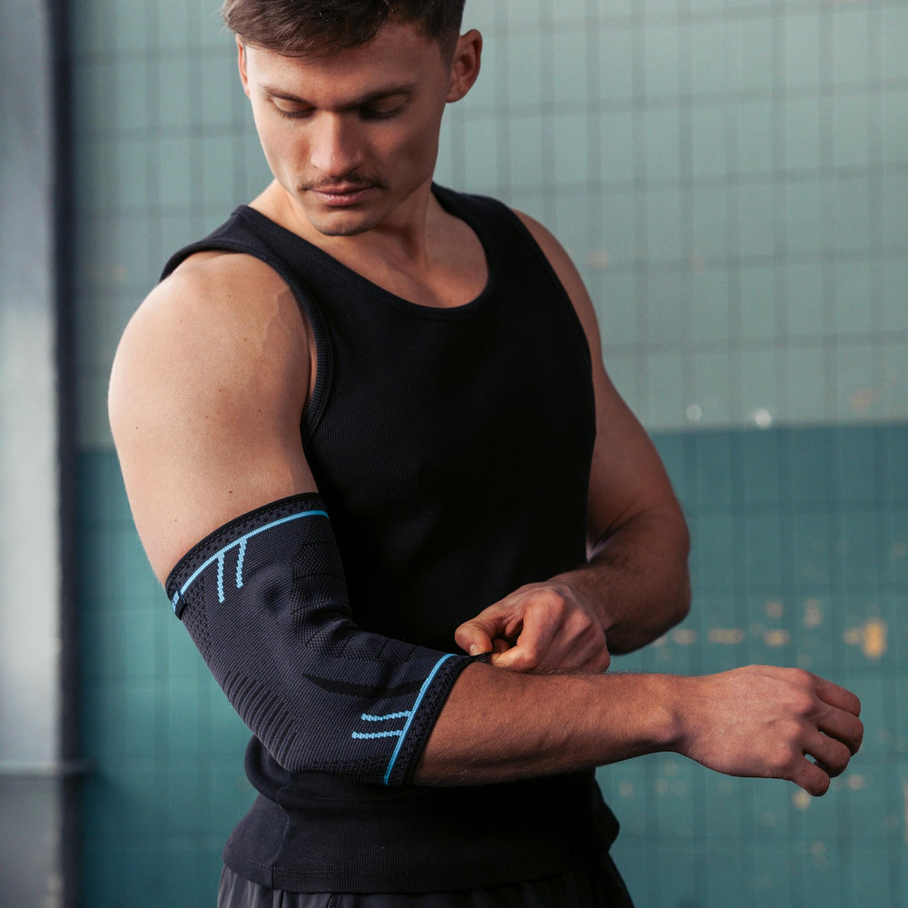 
                      
                        AGILE NOW Ellenbogenbandage Upgraded Line Blue
                      
                    