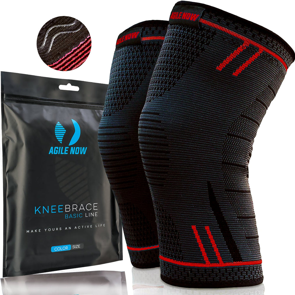 
                      
                        AGILE NOW Kniebandage Essential Line [2er Set]
                      
                    